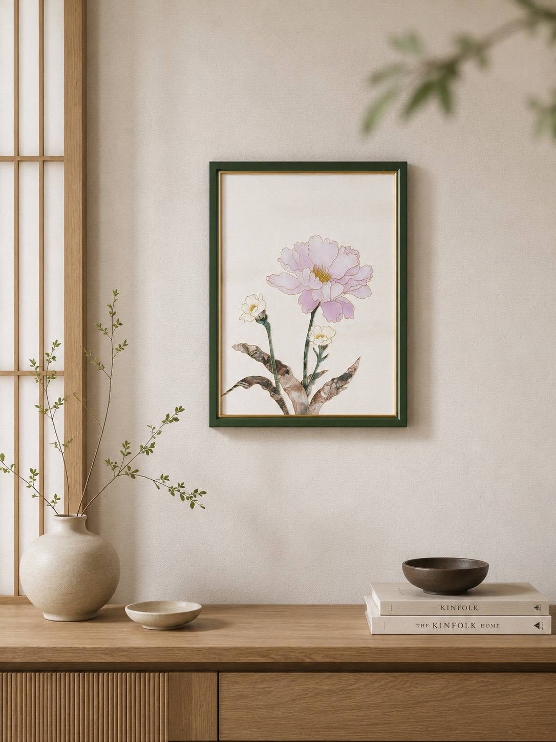 Interior art【トルコ桔梗】