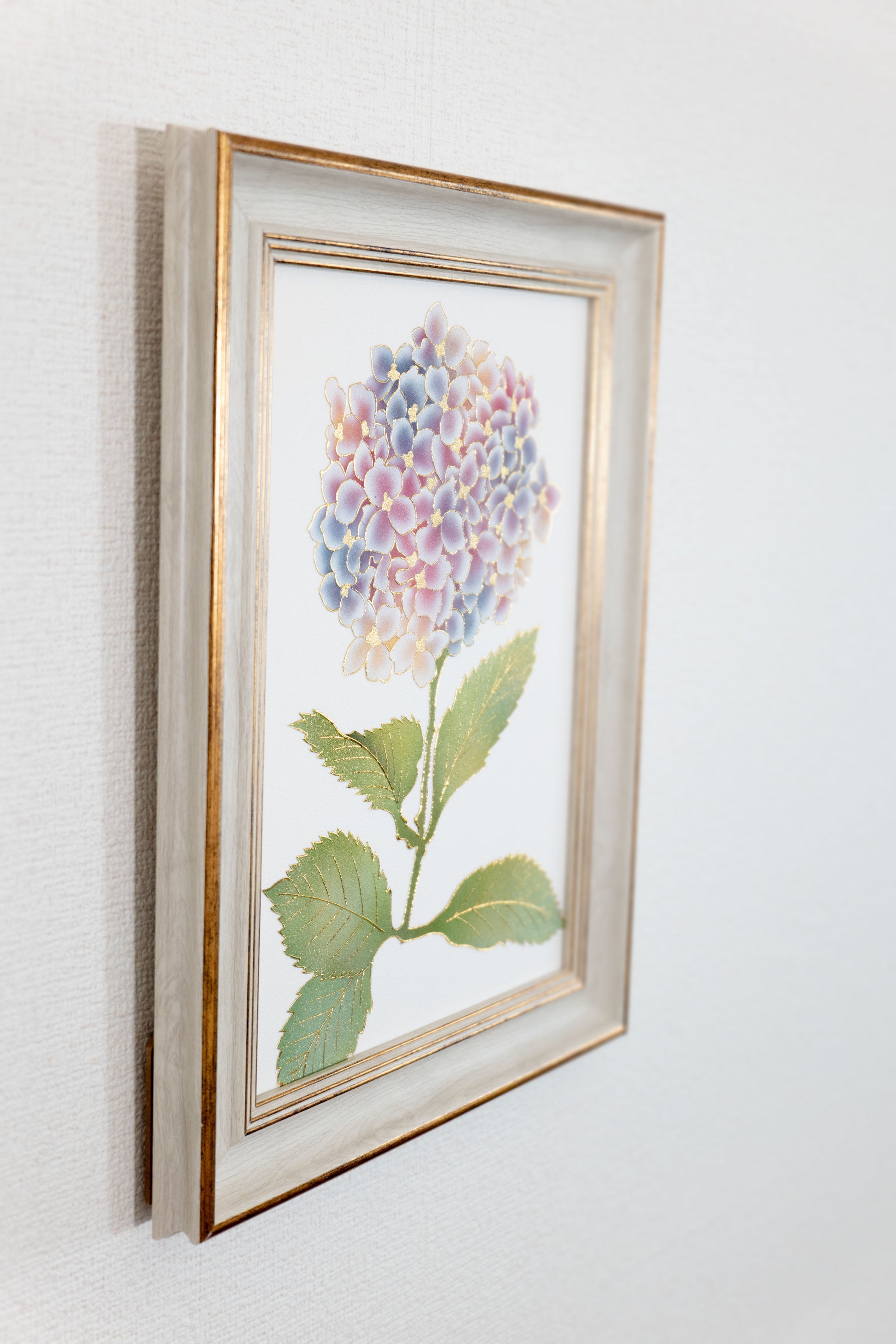 Interior art【紫陽花 オーロランジュ】