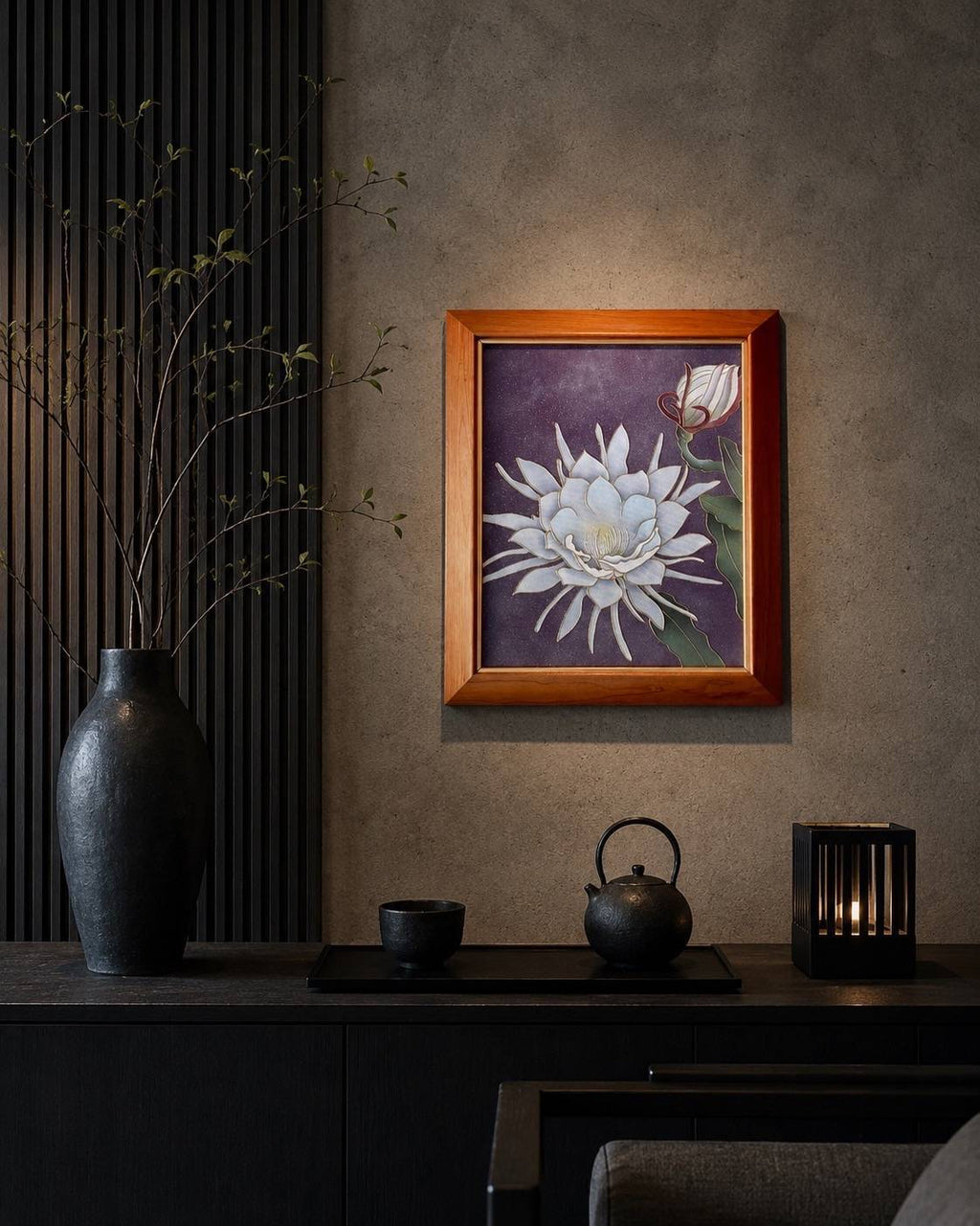 Interior art【月下美人】