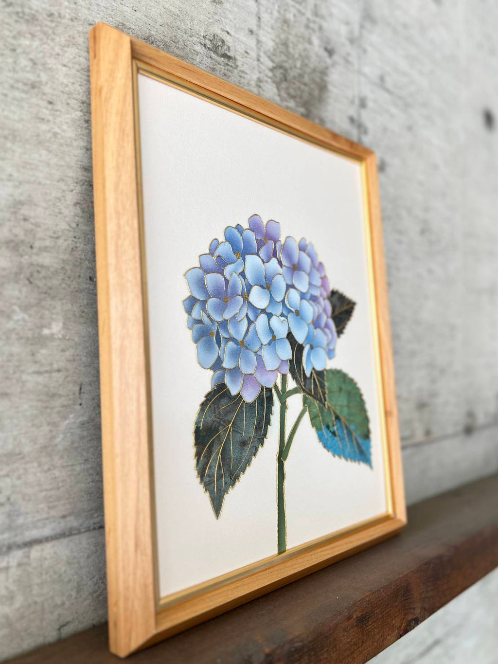 Interior art【紫陽花】
