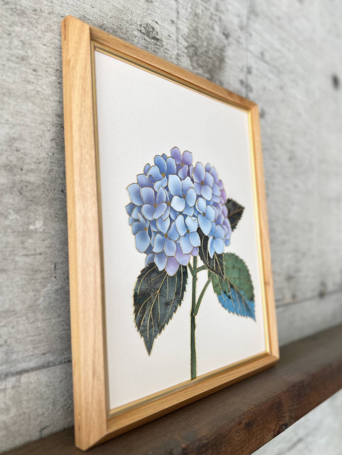 Interior art【紫陽花】
